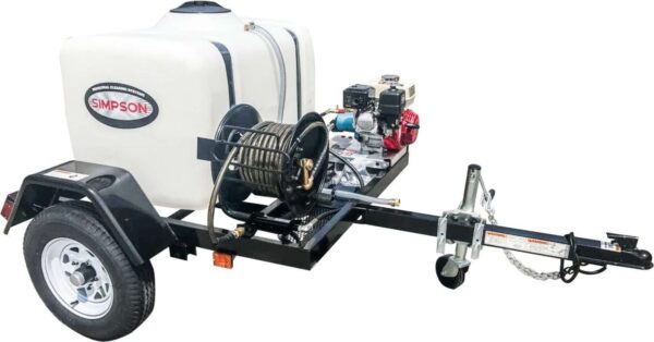 Simpson 95002 4200 PSI 4 GPM Honda GX390 CAT Pressure Washer Trailer New - Image 2