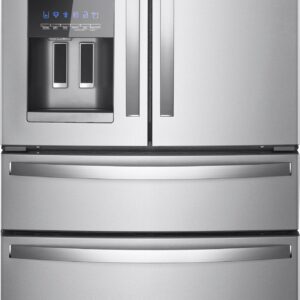 Whirlpool – 24.5 Cu. Ft. 4-Door French Door Refrigerator – Stainless steel