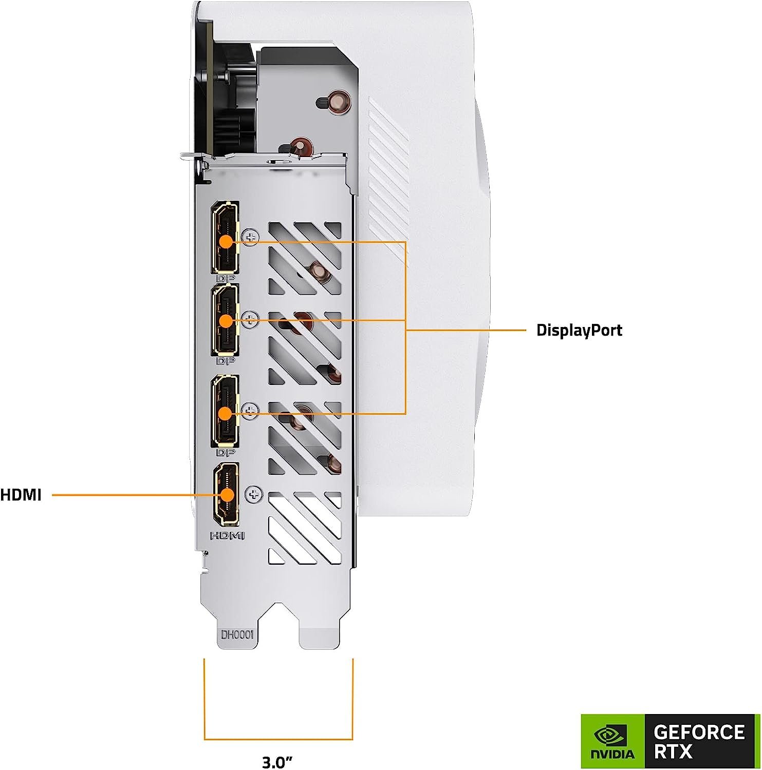 Gigabyte GeForce RTX 4080 16GB AERO OC Graphics Card, 3X WINDFORCE Fans, 16GB 256-bit GDDR6X, GV-N4080AERO OC-16GD Video Card - Image 9