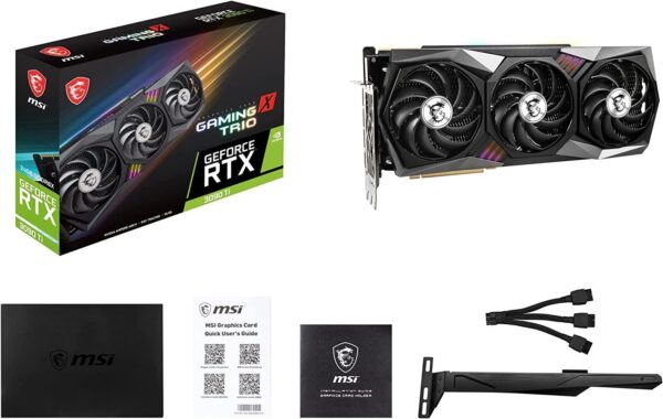 MSI GeForce RTX 3090 Ti GAMING TRIO 24G Gaming Graphics Card - Image 2