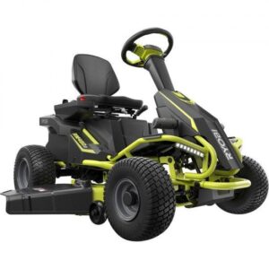 RYOBI 38 in. 100 Ah Battery Electric Rear Engine Riding Lawn Mower