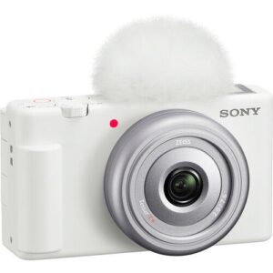 Sony ZV-1F Vlogging Camera Body Only (White)