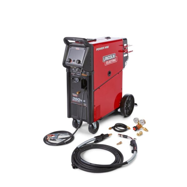 Lincoln Power Mig 360 Multiprocess Welder (Aluminum Auto Repair One-Pak) (K4663-1) - Image 2